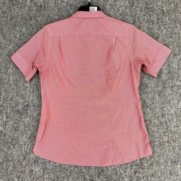 Chik-Fil-A Shirt Womens Large Button Up Employee Uniform Workwear Work Fast Food - Picture 2 of 10